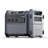 Segway Portable Power Station Cube 1000, 2200W AC Outlets, 1024Wh LiFePO4 Battery, Expandable Battery Capacity up to 5kWh Solar Generator for Camping, Home Backup, Power Outages, Off-grid