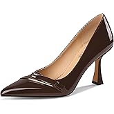 SINSIYONG Pumps for Women Pointed Toe High Stiletto Heels Comfortable Work Dress Shoes