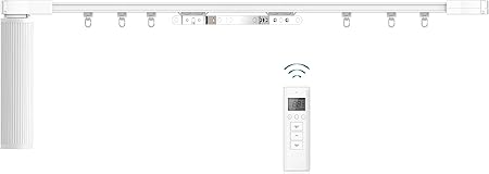 Hc Diy 5 Meter Remote Control Electric Curtain Tracks Motorized