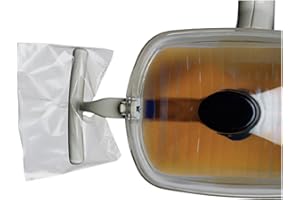 Defend Light Handle Sleeves Clear Plastic Barrier 500/Box (4"x5.75")