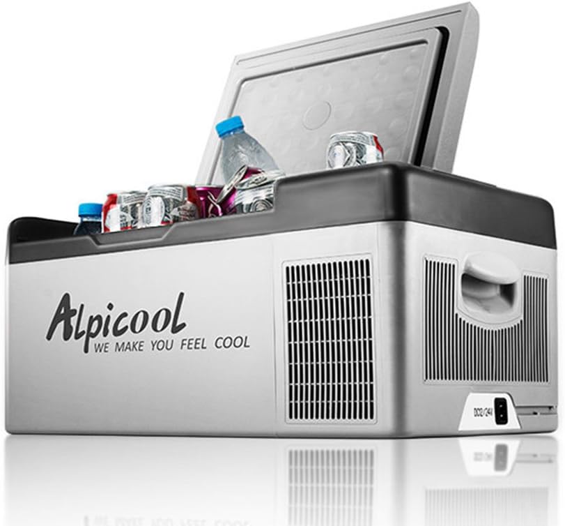 Peaceip Car Compressor Refrigerator Car Small Mini Freezer Dormitory