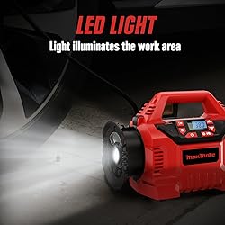 Cordless Tire Inflator Compatible with Milwaukee