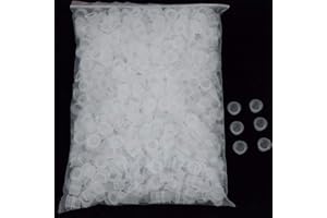 Ink Caps for Tattooing,DOWEI 1000pcs Disposable Medium 13mm Tattoo Ink Caps for Ink Cups supplies (1000M)