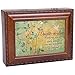 Cottage Garden Daughter-in-Law Rich Woodgrain Rope Trim Music Box Plays You Light Up My Life