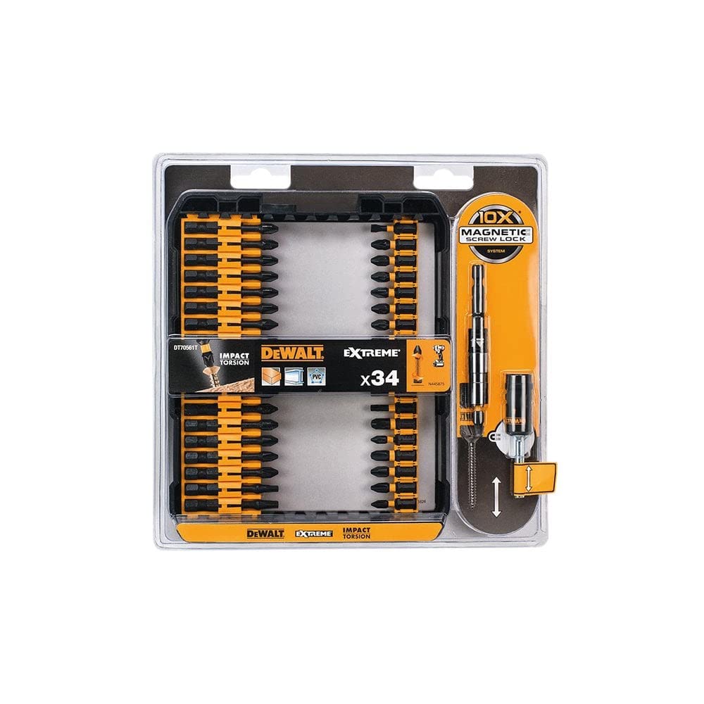 DeWalt DT70561T-QZ Bit Holder Impact Torsion, Yellow