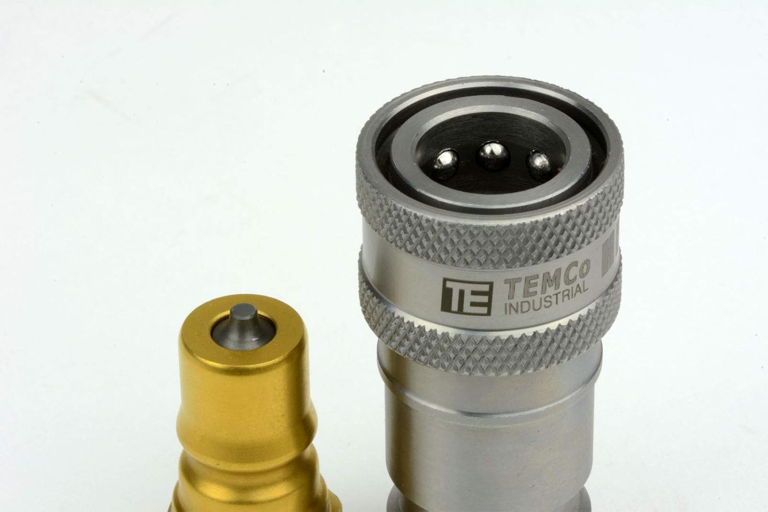 3/4" NPT Female Coupler Hydraulic Quick Connect Poppet ISO 7241B Fits