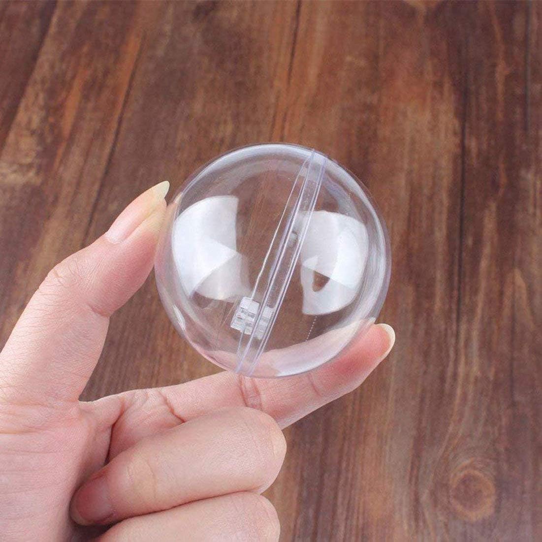 pelotas de acrilico transparente