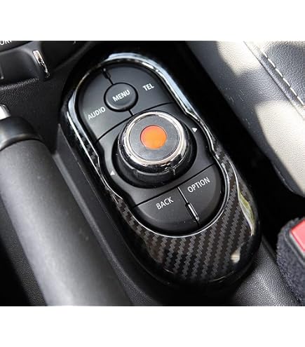 Amazon.com: UNICUS Carbon Effect iDrive Control Panel Cover Trim