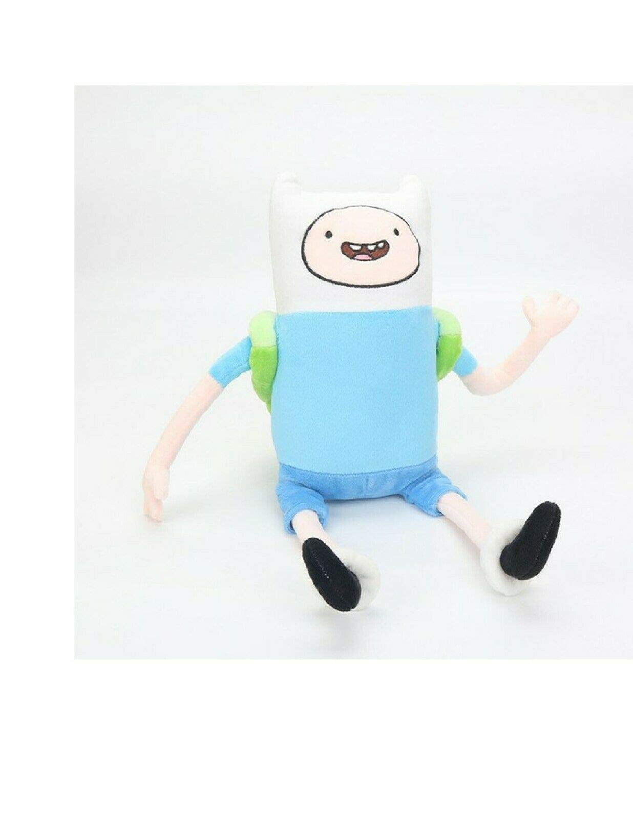 Microplush Adventure Time Plush Toy 25-43cm Jake Penguin Gunter Finn Beemo BMO Soft Stuffed (Finn)