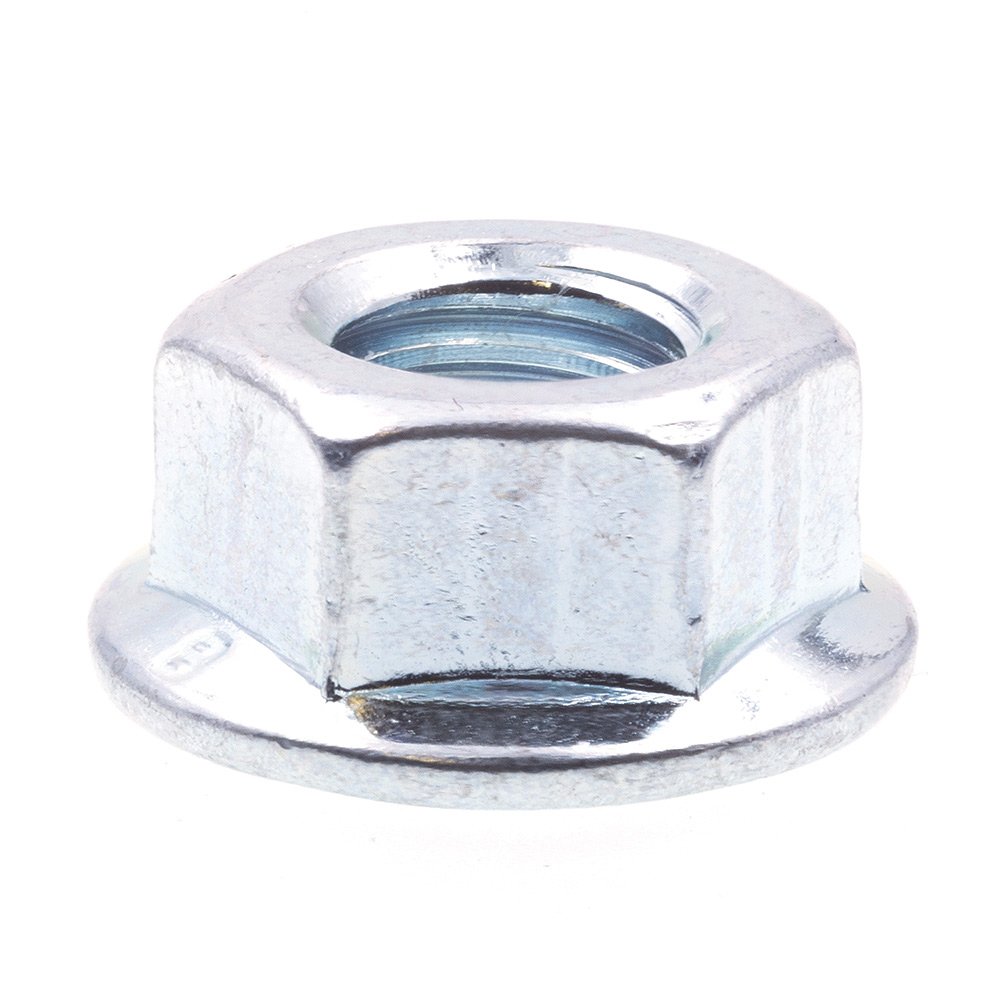 PRIME-LINE 9094921 Flange Nut, Class 8 Metric, 1.25, Zinc Plated Steel, Pack of 10, M8 US