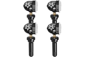 Jsueng GM TPMS Sensor, 13598771 Tire Pressure Monitoring System Sensor Compatible for Buick Chevy Silverado Cadillac GMC, 315mhz Tire Sensor Replaces 13598772 13586335 13581558 4-Pack