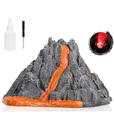 Scene-A-Rama Erupting Volcano Classroom Pack - Science Project Kit For Students - Earth Science Learning Activity