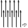 10 Pcs Remarkable Maker Pen Tips, Replacement Nibs fits for Remarkable 2/1 Samsung S Pen BOOX Super Note Stylus,HB Fiber Wear Resistance Enhancement Note Taking Fine Nibs