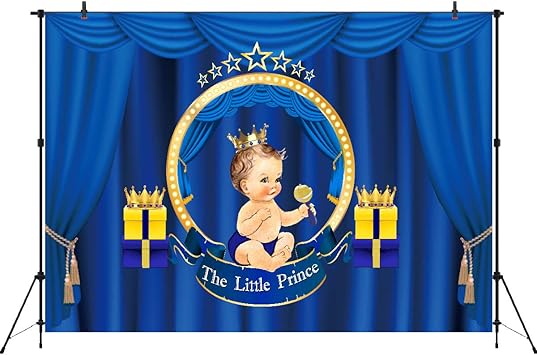 Amazon Com Baby Shower Backdrop For Party Decorations Royal