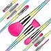 Party Queen Makeup Brushes 10 Pieces Make Up Set Foundation Powder Eyebrow Concealer Eyeshadow Cosmetic Brush Tool