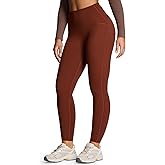 Aoxjox High Waisted Workout Leggings for Women Tummy Control High Rise Scrunch Buttery Soft Scarlett Yoga Pants