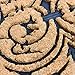 Milliard Doormat Extra-Thick Decorative Renaissance Coco Fiber Half Round Heavy Duty Doormat - 18x30in.