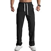 MAIKANONG Men's Sweatpants with Pockets Streetwear Casual Joggers for Athletic Workout Running Lounge,Track Pants