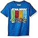 STAR WARS Little Boys Pop Bitmap T-Shirt, Classic Blue Speckle, 7