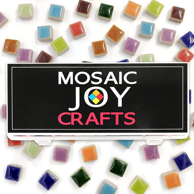 Mosaic Tiles Mixed 10 Colors 11oz Ceramic Mosaic Square