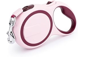 Segarty Dog Retractable Leash, 16ft Heavy Duty Walking Dog Leash for Medium Small Pet up to 44lb, Anti-Slip Handle 360°Tangle