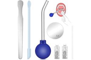 NVXIGAC Tonsil Stone Vacuum,Best Deep Tonsils Stones Remover Vacuum Kits to Mouthwash,Stones Vacuums,Tonsils Removal Kits,Removal Kit to Serum,7 in1 Tonsil Stone Vacuums Tool.