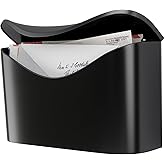 Umbra Postino Wall-Mount Mailbox, Black