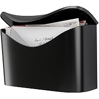 Umbra Postino Wall-Mount Mailbox, Black
