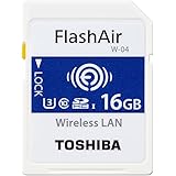 Toshiba FlashAir 4th Generation SD Wifi SDHC / SDXC memory card - 16GB (OEM Pack)
