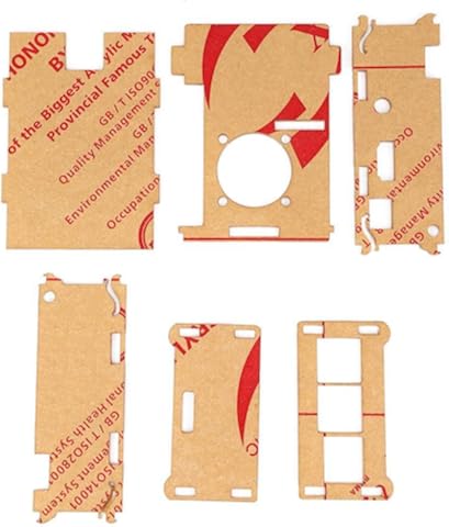 Caja acrílica para Raspberry Pi 3B +, 3B, 2B + para Raspberry Pi 3 Modelo B con un puerto de cableado y una hebilla