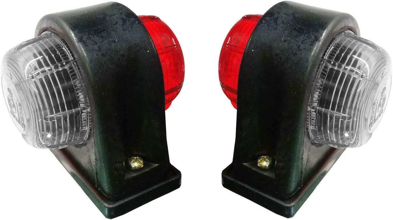 Outline Marker Light Set Suitable Case IH Industrial International 3200 32 84 85 95 74 4200 Utility Series - Clear/Red