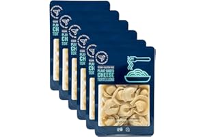 Vegan Tortelloni, Fresh and Frozen Gluten Free Plant-Based Cheese Filled Pasta, Cooks in Just 3 Min, Taste Republic, 9oz (6 Pack)