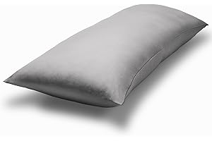 Bare Home Microfiber Body Pillow Cover - Ultra Soft - Cooling Body Pillow Case - Double Brushed - Body Pillowcase with Zipper