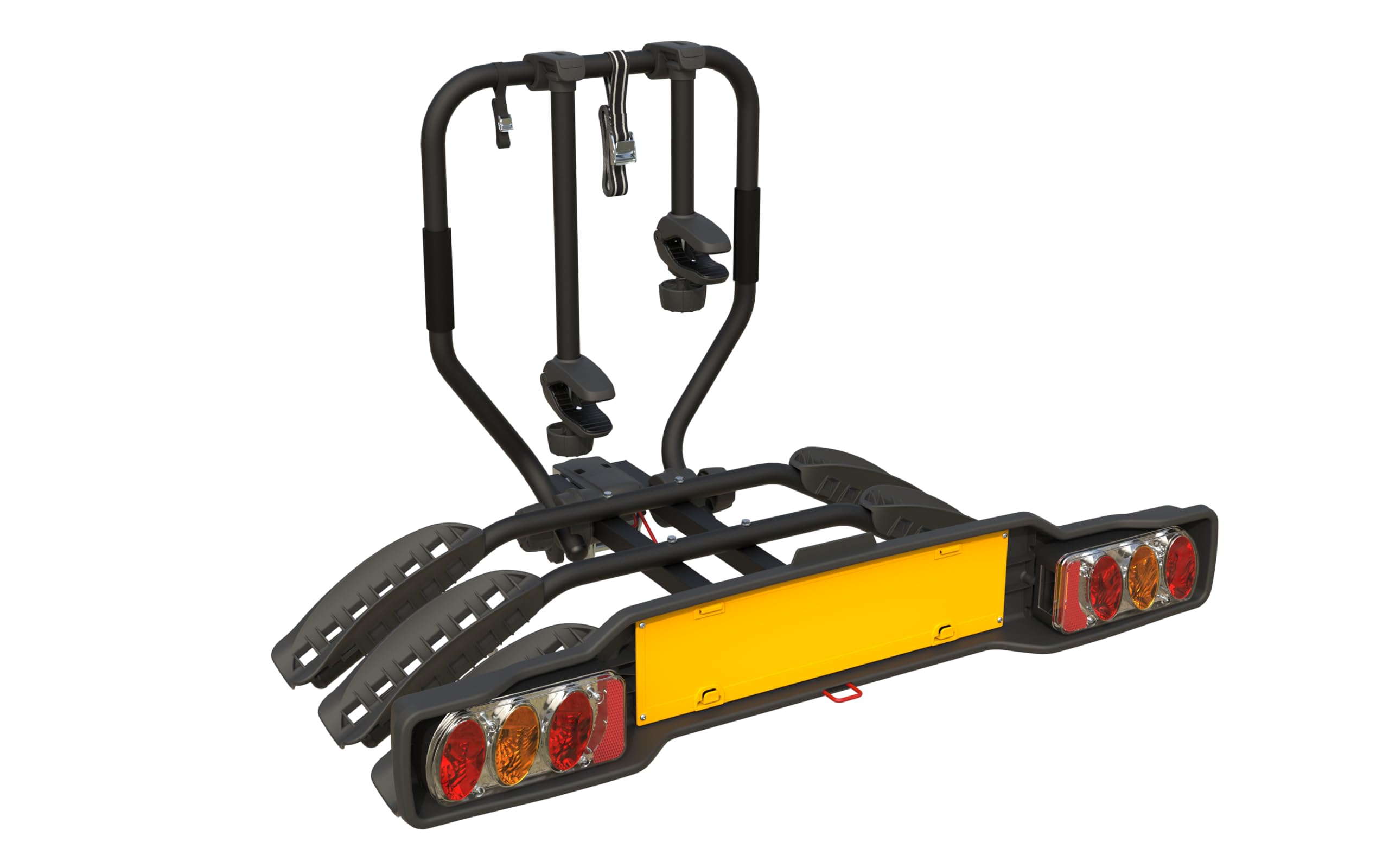 PERUZZO CAR CYCLE RACK TOW HOOK SIENA 3 STEEL BIKES