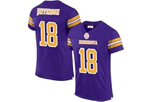 SHXINET Mens/Youth Minnesota Purple Football Stitched Jerseys