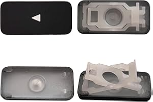 WWGTMC Replacement Letf or Right Arrow Keycap Key with Scissor Clip Hinge for MacBook Pro/Air A2141 A2259 A2179 A2338 A2251 A