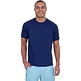 Spyder Men's Short Sleeve Rashguard – Quick-Dry Swim Shirt with Sun Protection, Performance Top