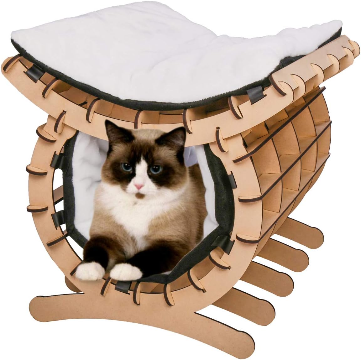 castle cat bed