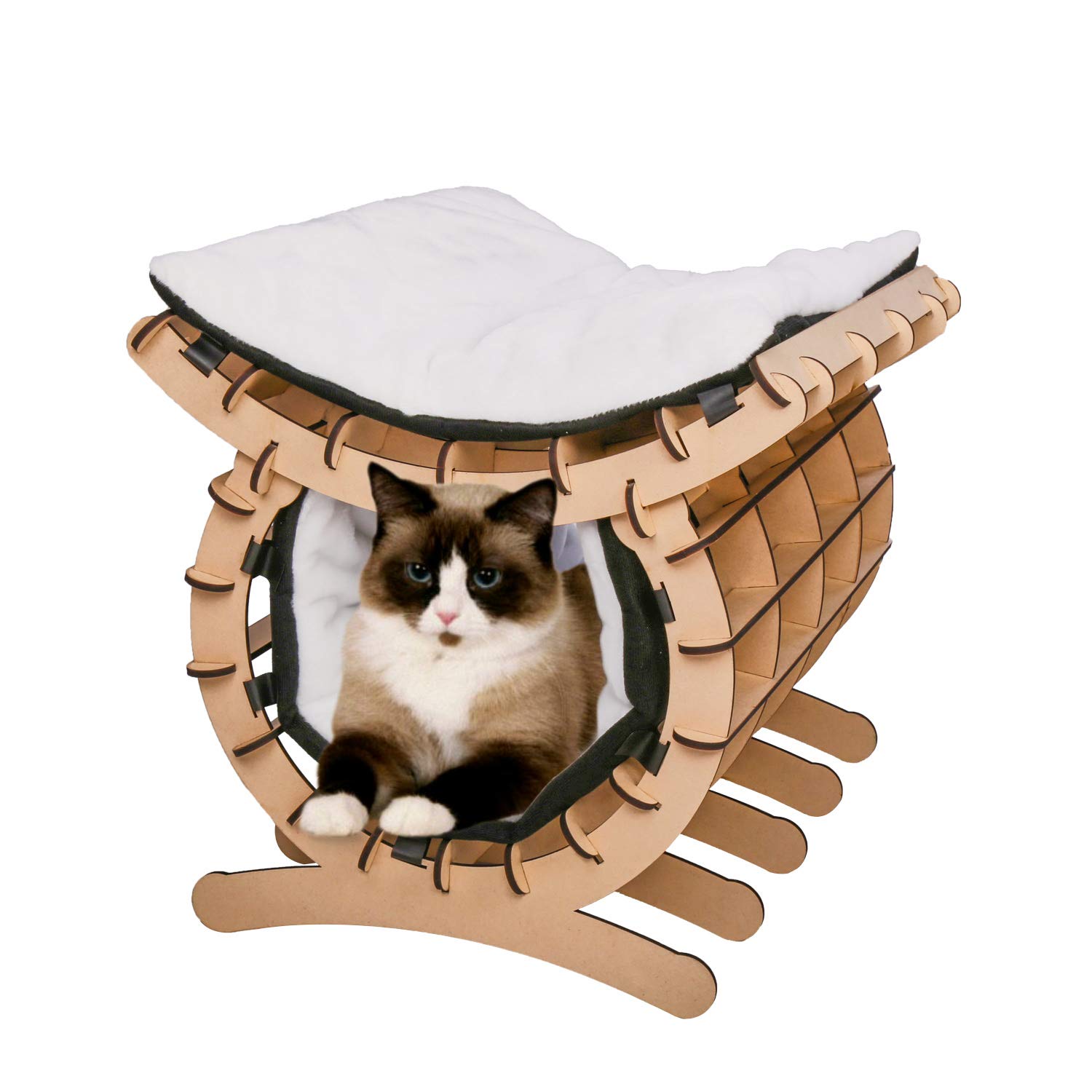 castle cat bed