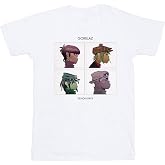 Gorillaz T Shirt Demon Days Band Logo Official Mens White Size L