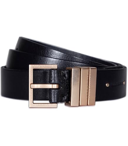 1423 Women\'s 1.5 Inch Leather Belt With Metal Keeper, Adjustable & Simple Amazon.com: AllSaints Women main image 4