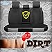 Sojoy Car Seat Covers Set-Full Set Seat Protector Cushions-Universal Fit Four Seasons(Honeycomb Cloth,Black)