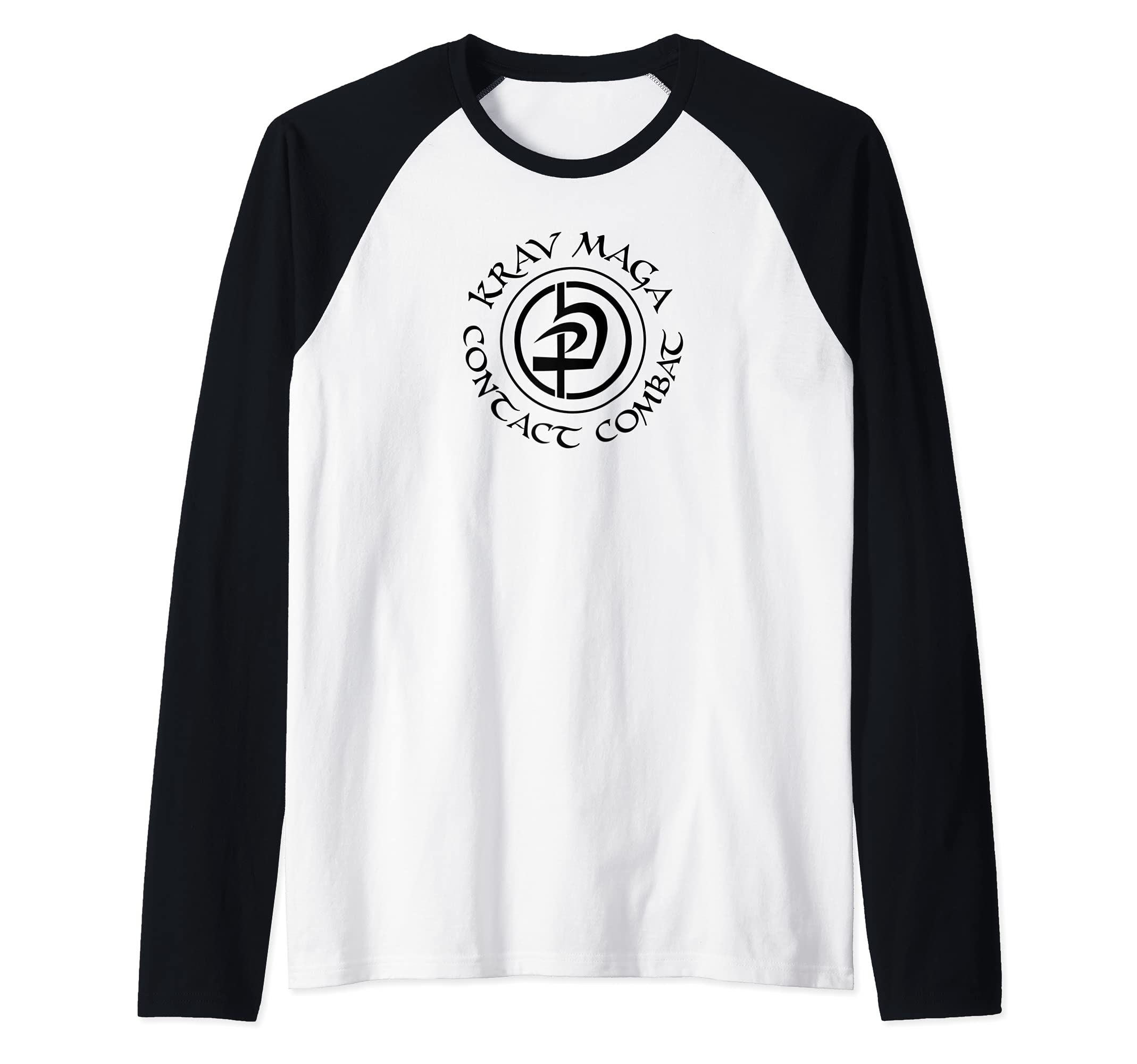 Krav Maga Contact Combat Raglan Baseball Tee