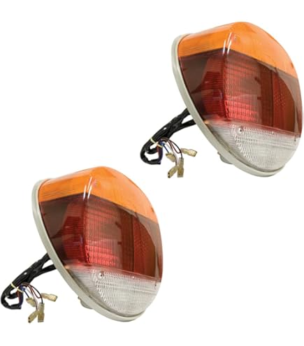 TAIL LIGHT SEALS PAIR LEFT AND RIGHT VOLKSWAGEN T1 BUG & SUPER BEETLE 1971-1972