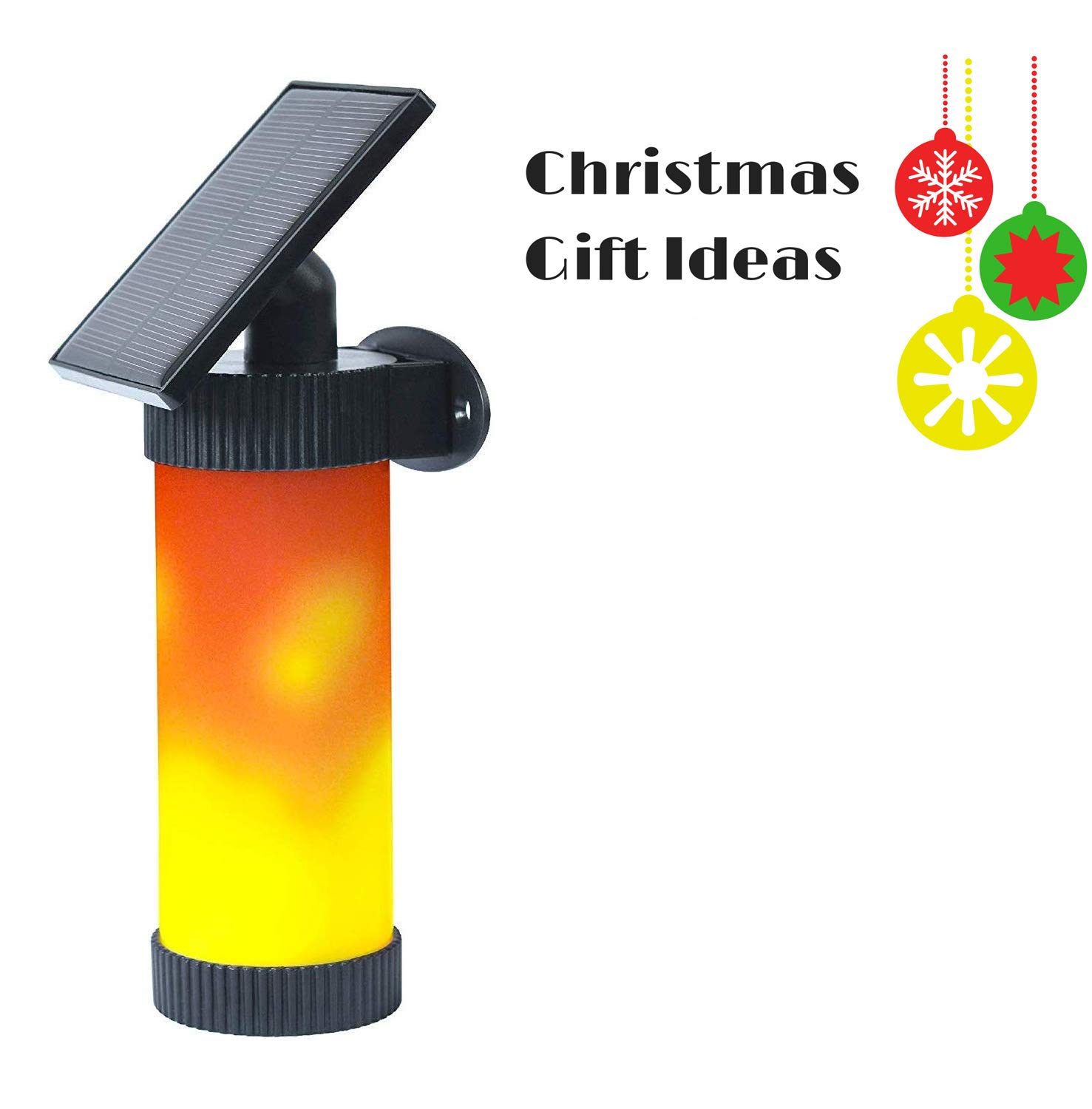 Elivern Solar Lights,Led Flame Light, Waterproof Outdoor Light Sensor Solar Light, Perfectly Decorative Lights for Garden, Landscape, Patio and Driveway