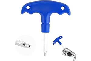 YENOVO Golf Club Wrench, Metal Golf Torque Wrench with Plastic Handle, Golf Head Adjustment Tool Suitable for Golf Club Driver Shaft Adapter Torque Tool, T20