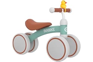 BOBIKE Baby Balance Bike Toys for 12-36 Months Boys Grils Baby Bike Kids Toy Toddler Bike No Pedal Best First Birthday Gifts Children Walker Infant 4 Wheels Bicycle Tarining Bike