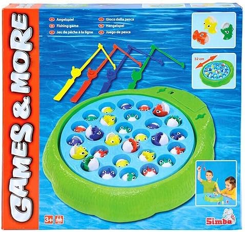 Simba - 106066956 - Jeu de cosiÇ¸tÇ¸ - La pÇ¦che aux poissons - 32 x 28 cm