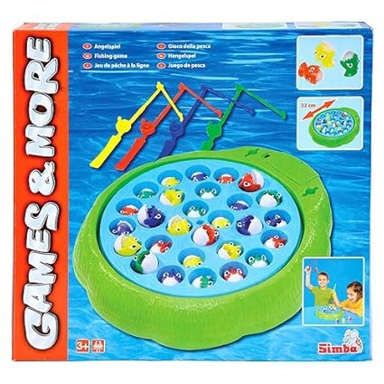 Simba 106066956 - Games und More Angelspiel Kinderspiel
