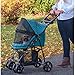 Pet Gear No-Zip Happy Trails Lite Pet Stroller, Zipperless Entry, Pine Green